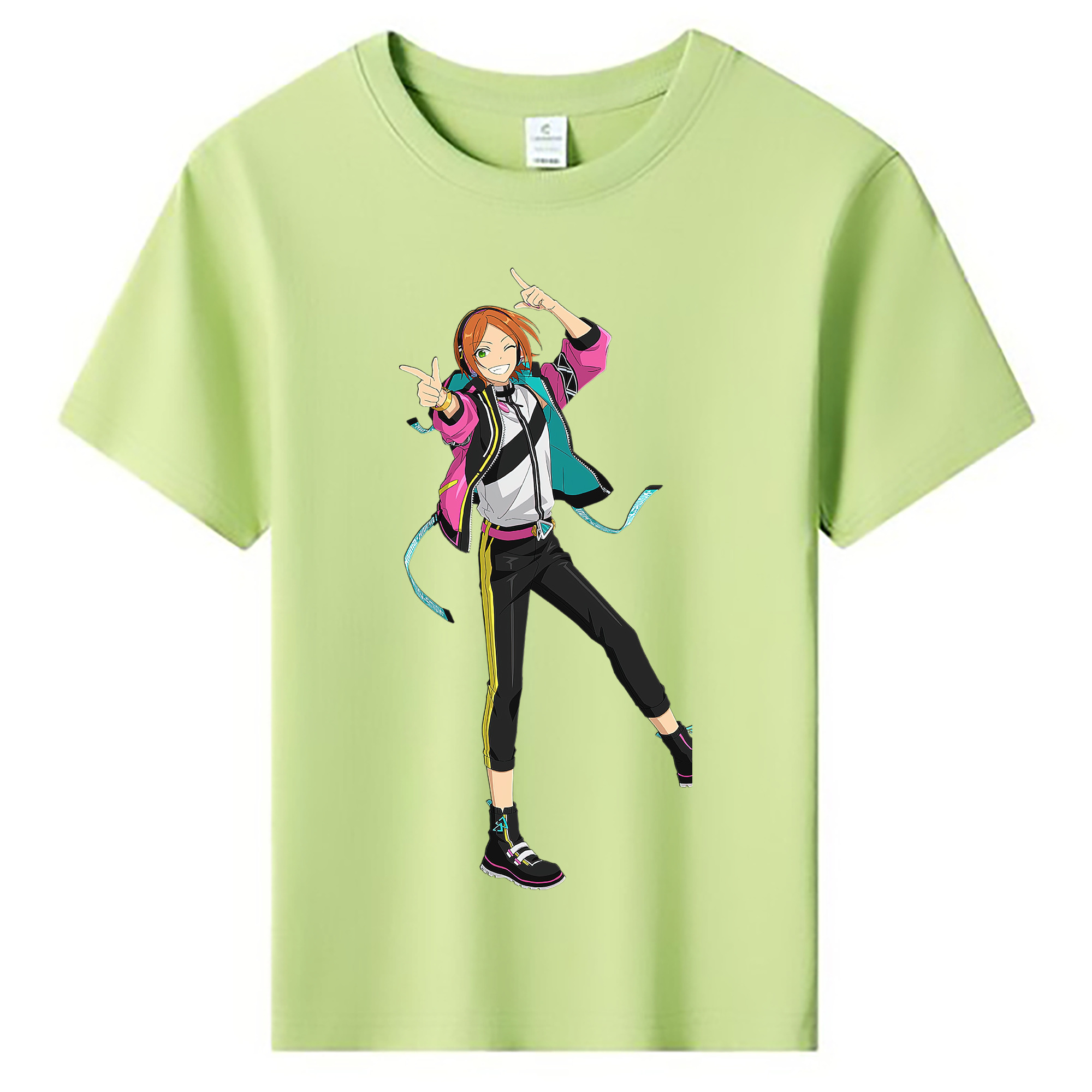 あんさんぶるスターズ! Ensemble Stars 綿100％キッズTシャツ（フロントプリント）